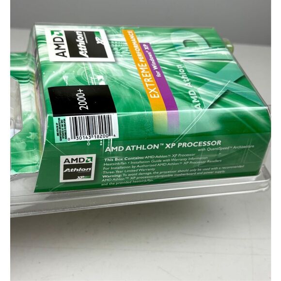 NOS 2002 AMD Athlon XP 2000+ 2GHz Processor Heatsink Fan Quantispeed FA2472 - Picture 2 of 6